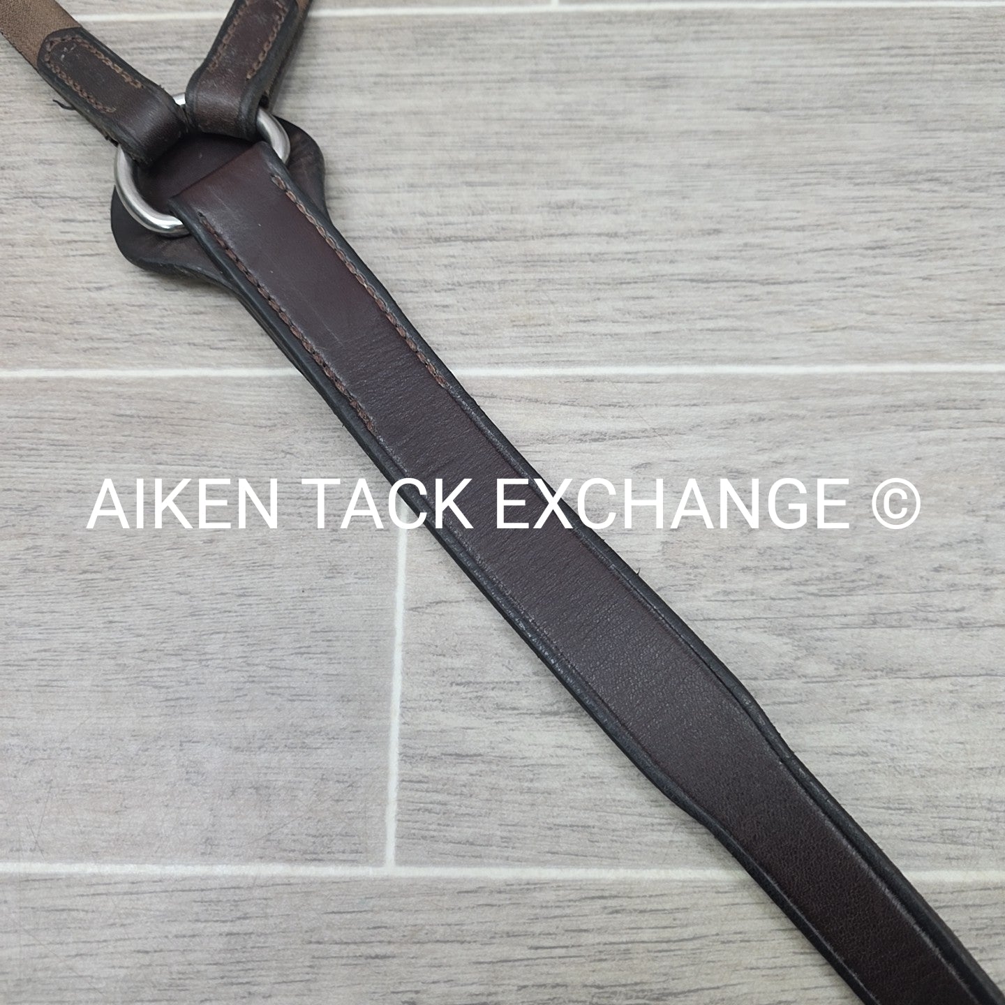 Nunn Finer Breastplate with Elastic, Brown, Size Cob