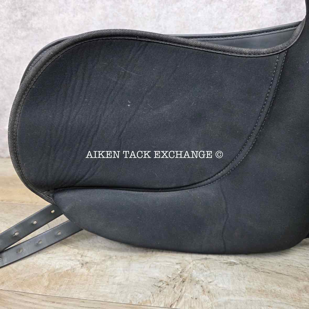 **SOLD** Dover Saddlery Pro-Ride Dressage Saddle, 17" Seat, Medium Tree, Wool Flocked Panels