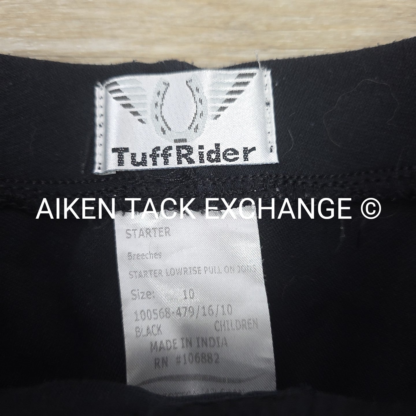 TuffRider Starter Knee Patch Pull On Jods, Size 10