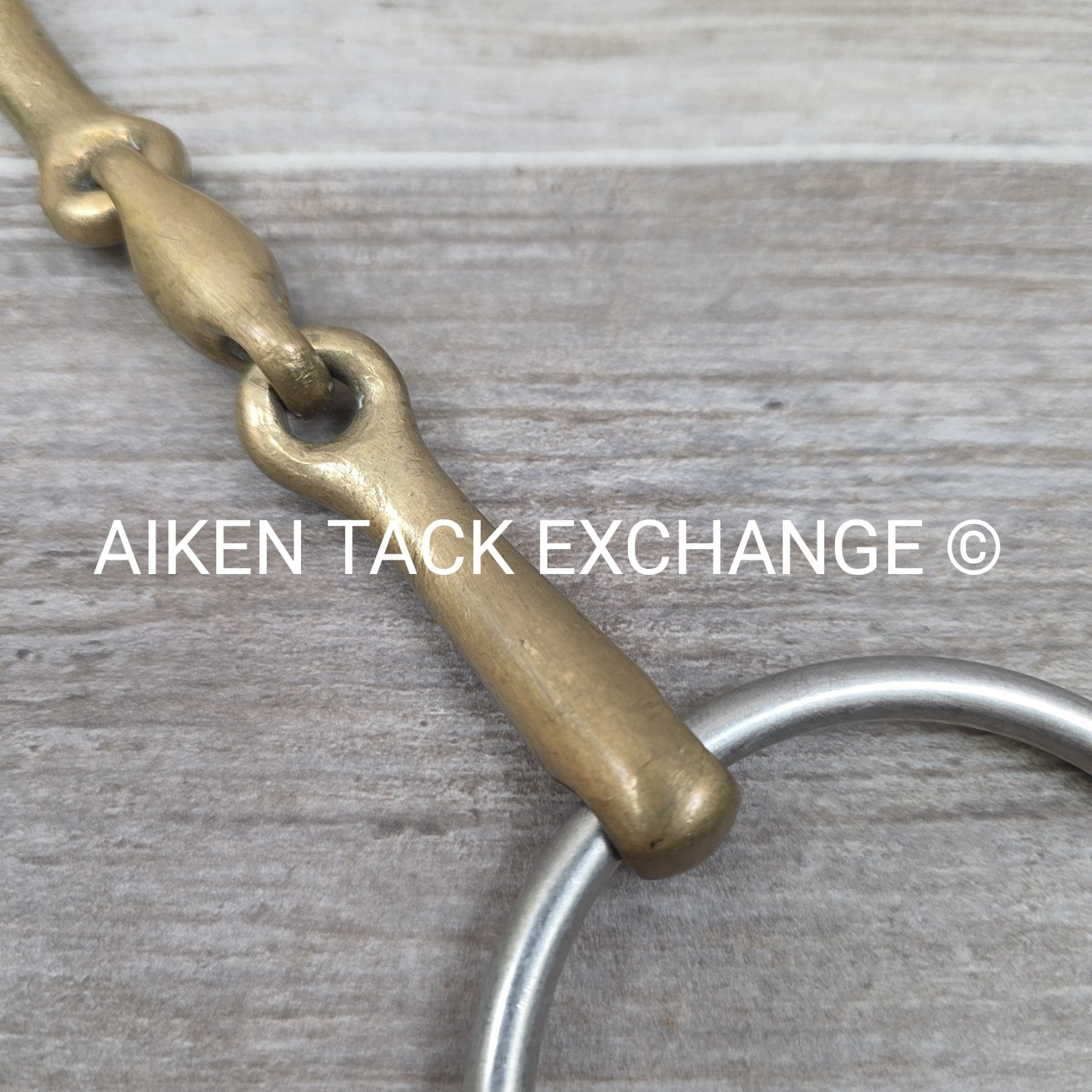Herm Sprenger KK Ultra Aurigan Double Joint Loose Ring Bit, Size 5.5"