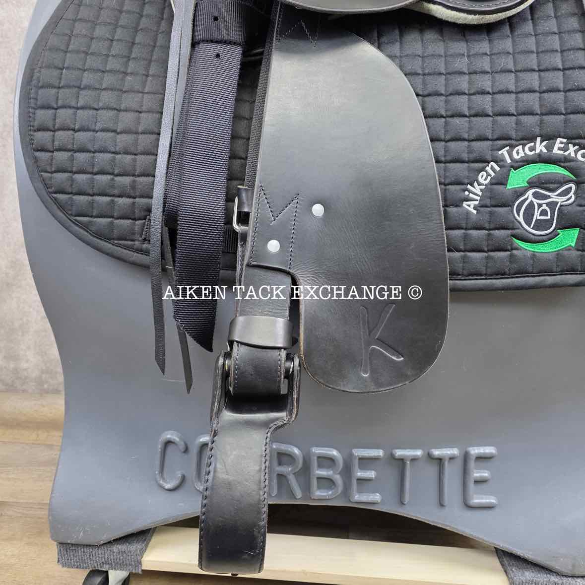 Kuda Flex Trail Saddle, 16.5" Seat, Flex Tree - Wide