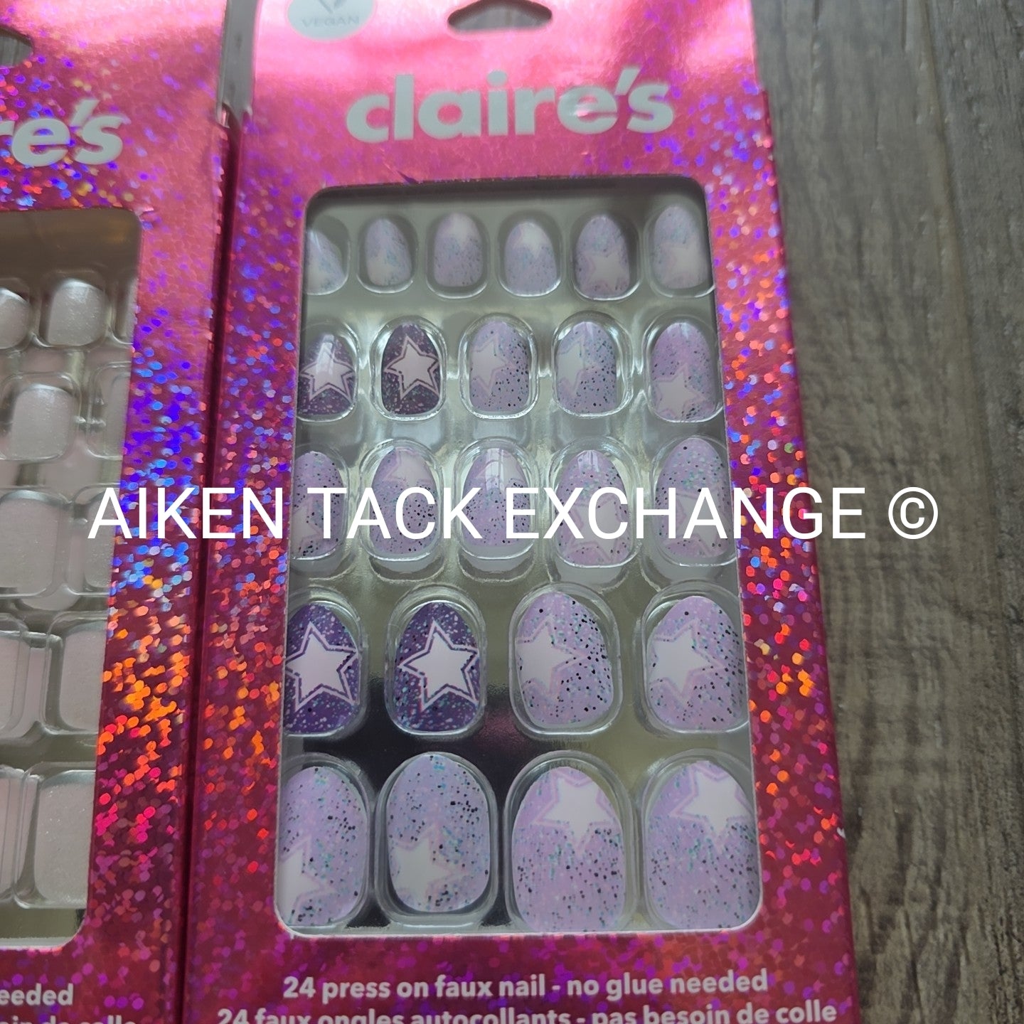 Claire's Press-On Nails (2 Sets) - 24 Count Each (48 Total)