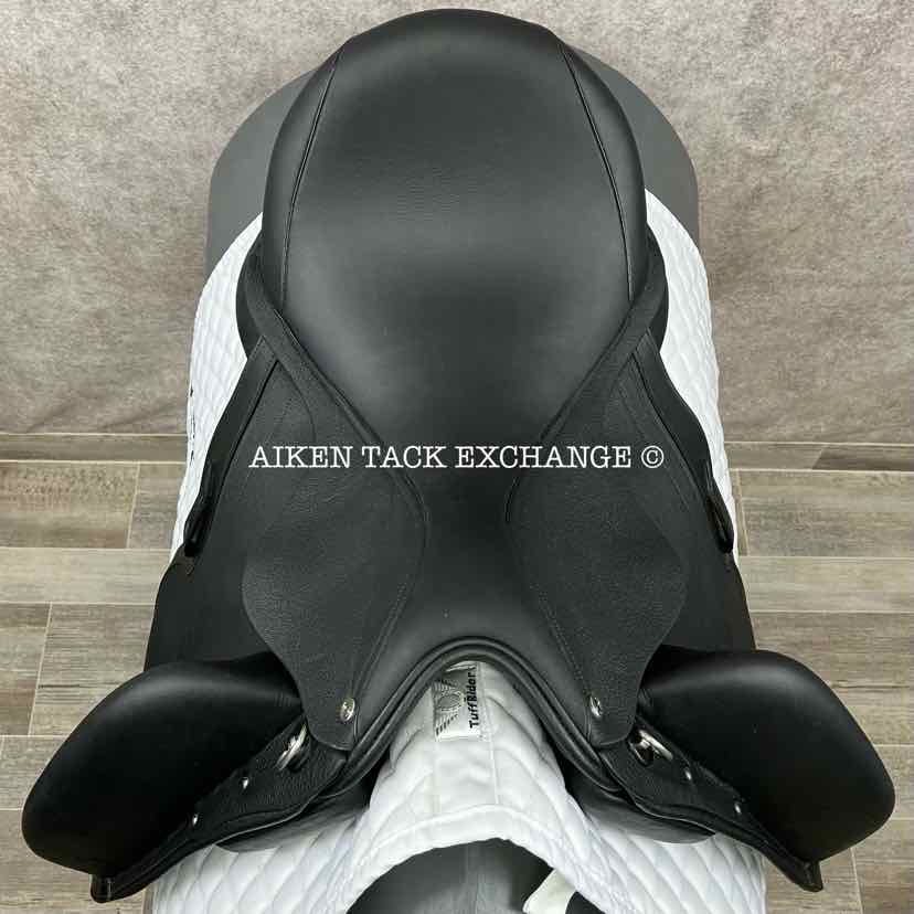 2023 Aviar Rook 2.0 Monoflap Dressage Saddle, 17.5" Seat, Adjustable Tree, Foam Panels