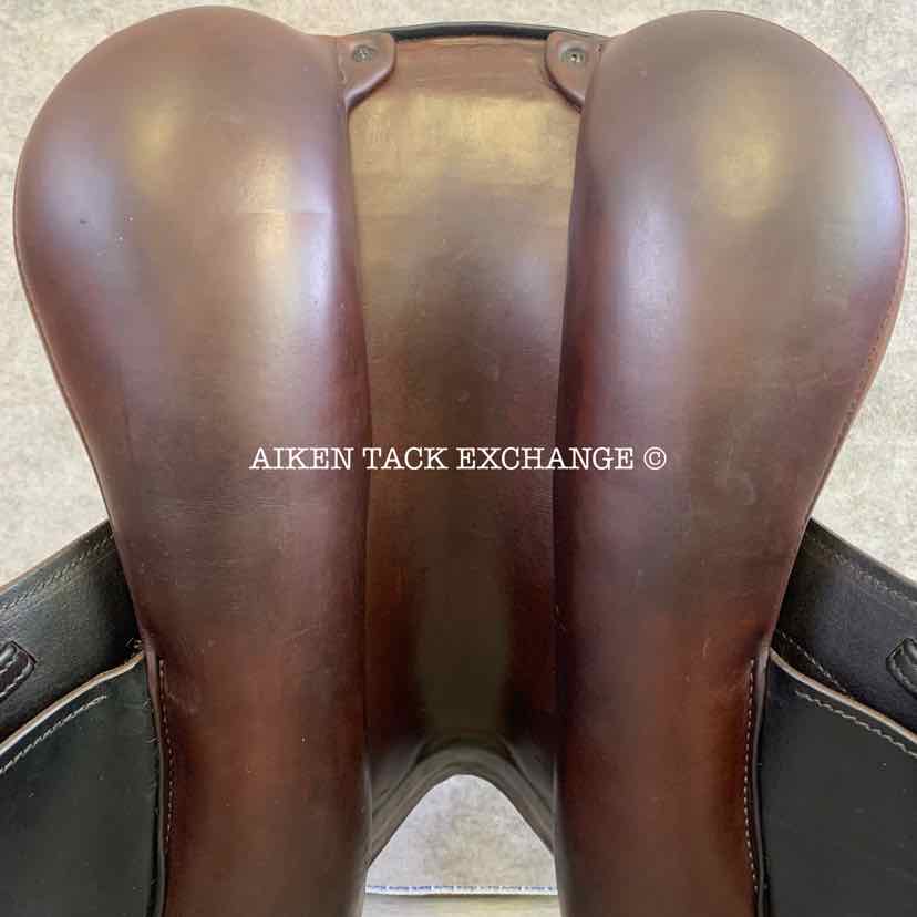 2014 Schleese Jete Close Contact Jump Saddle, 16.5" Seat, Adjustable AdapTree, Wool Flocked Panels