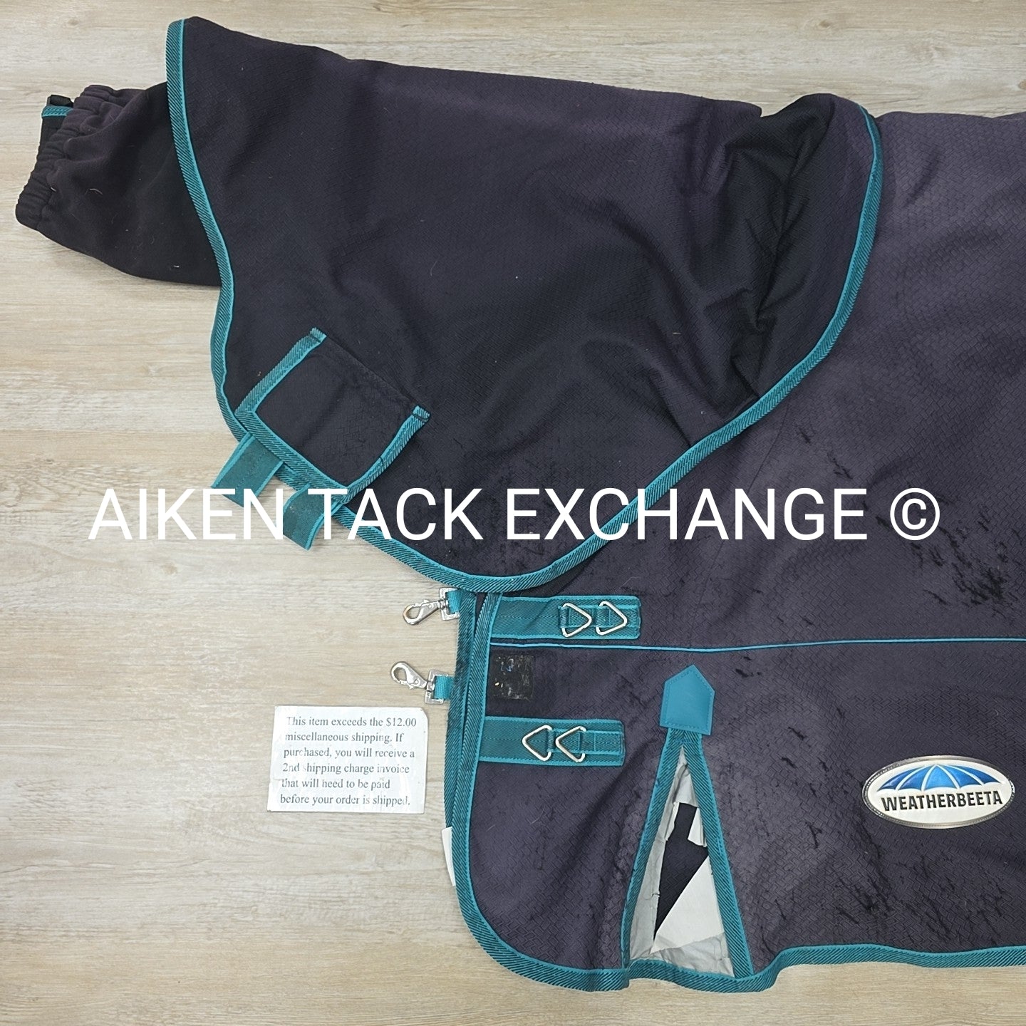 Weatherbeeta Freestyle Detach-A-Neck Medium Weight Turnout Blanket, 81"