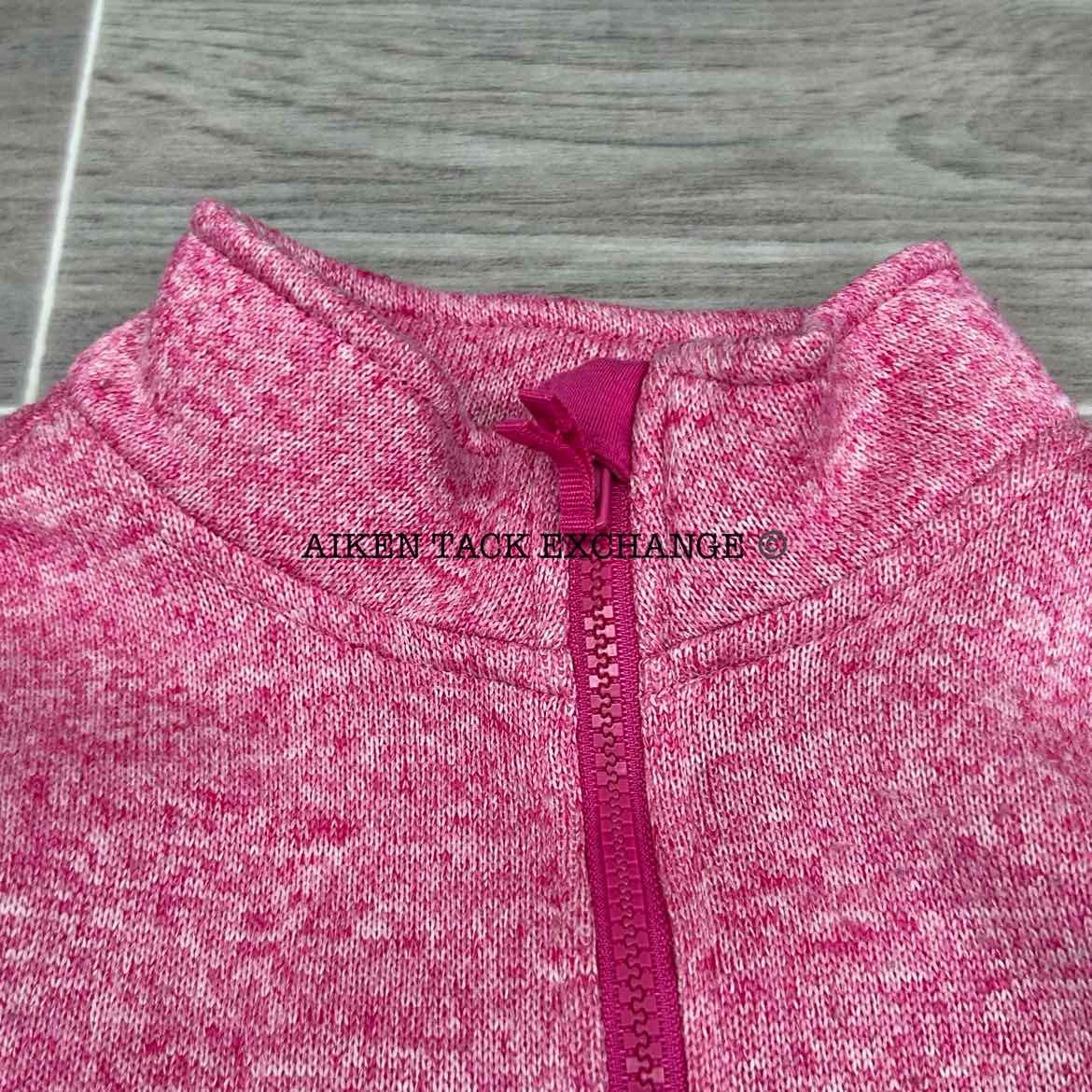 Athletic Fleece 1/4 Zip Pull Over Jacket, Size Large
