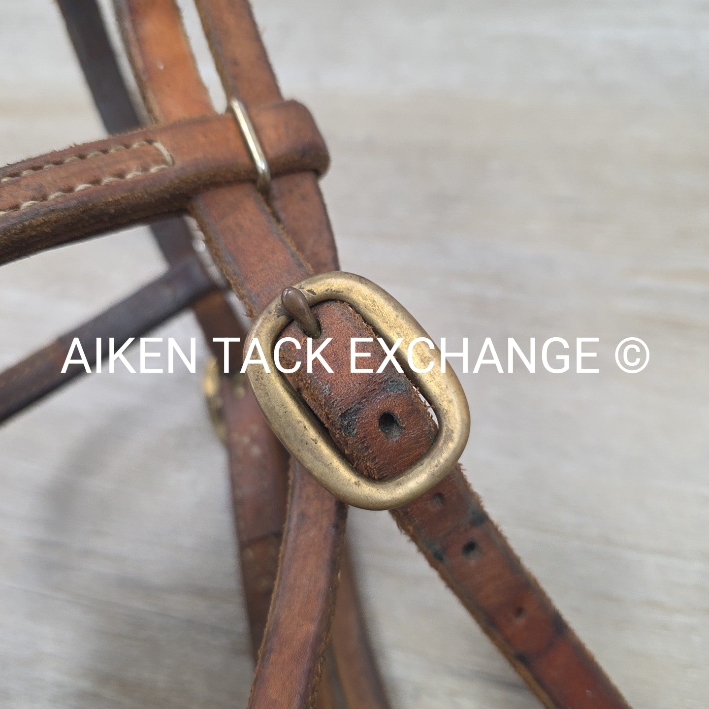 Western Browband Headstall, Brown, Size Full