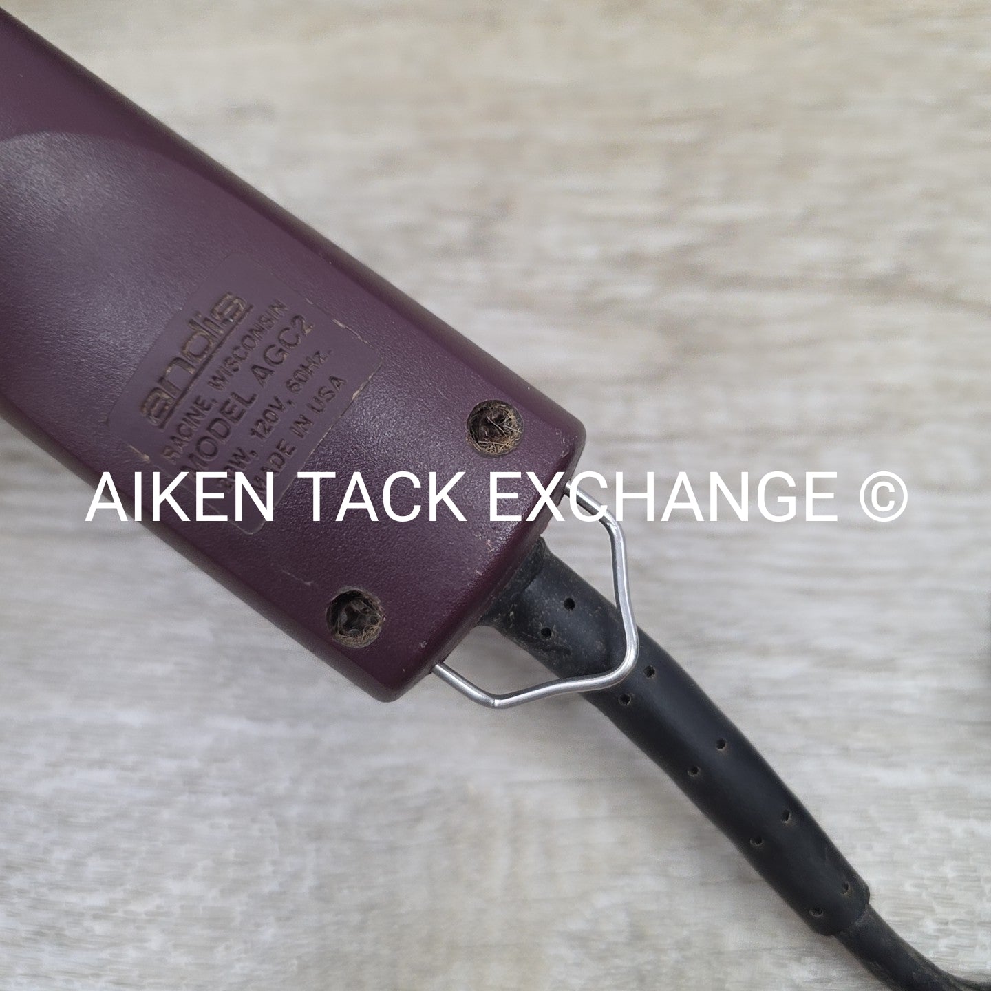 Andis AGC Clippers with Case & Various Clipper Blades