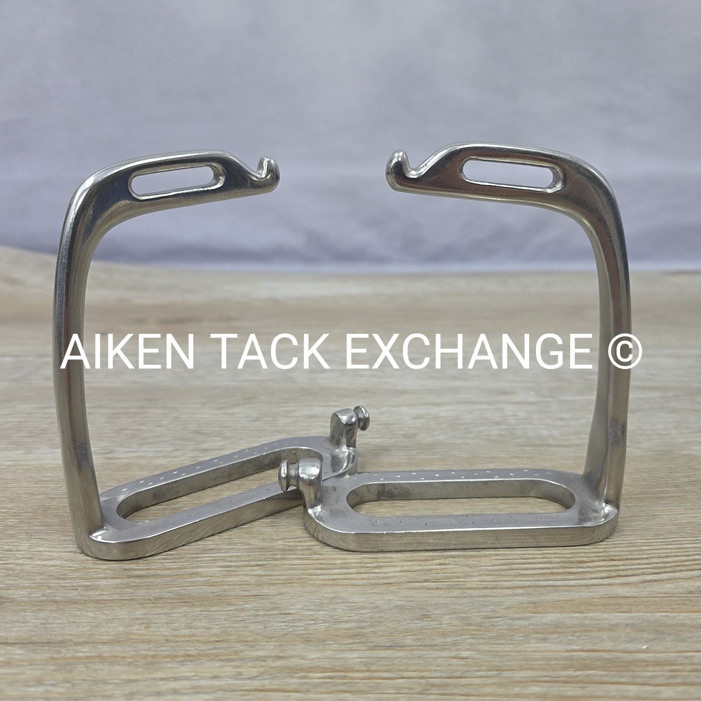 Safety Peacock Stirrups, 4" (No Pads & Bands)