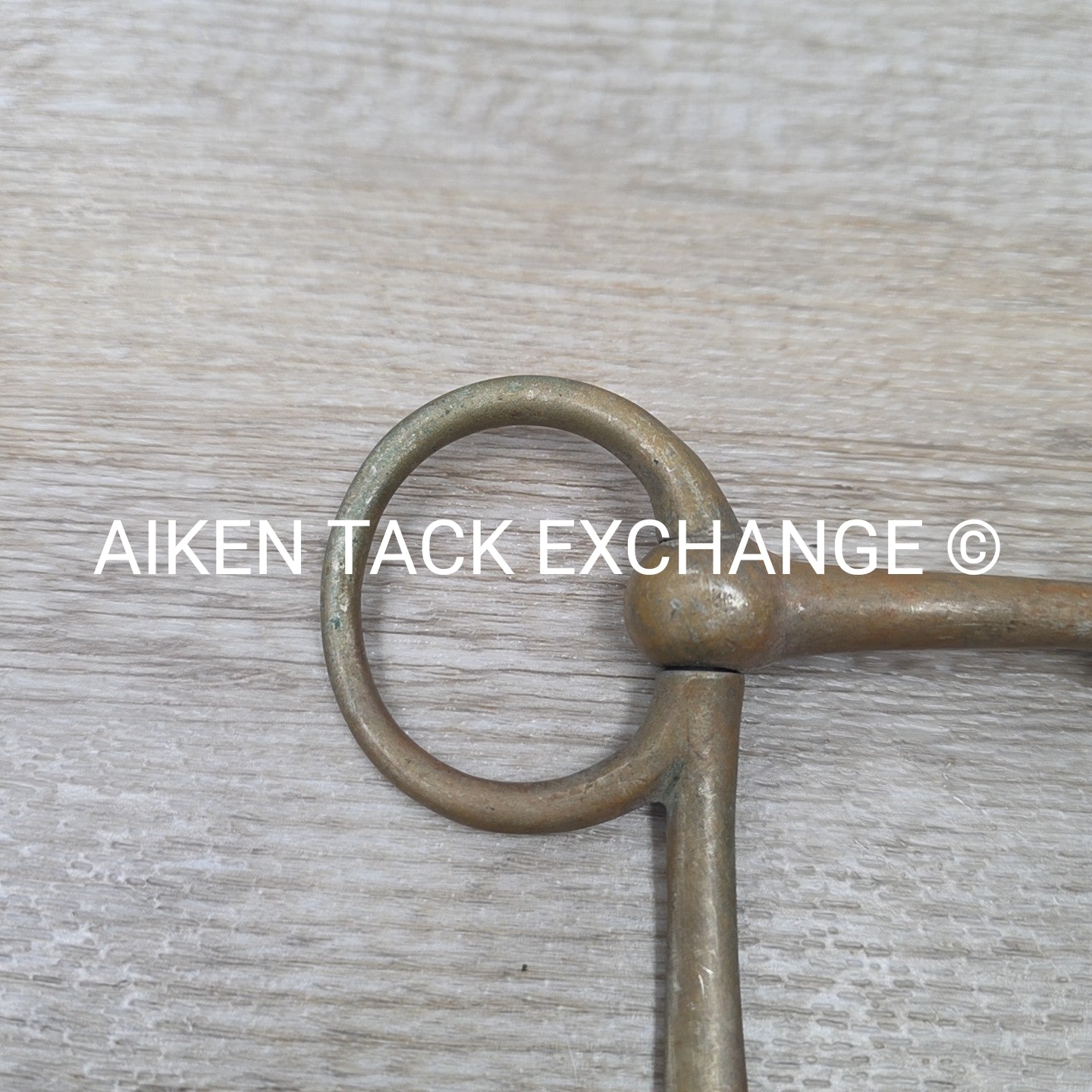 Never Rust Single Joint Half Cheek Bit 4.75"