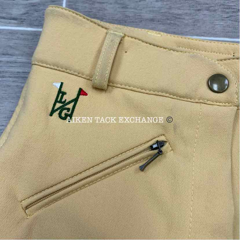 Horseware Lucinda Green Bramham Knee Patch Breeches, Size 24 R