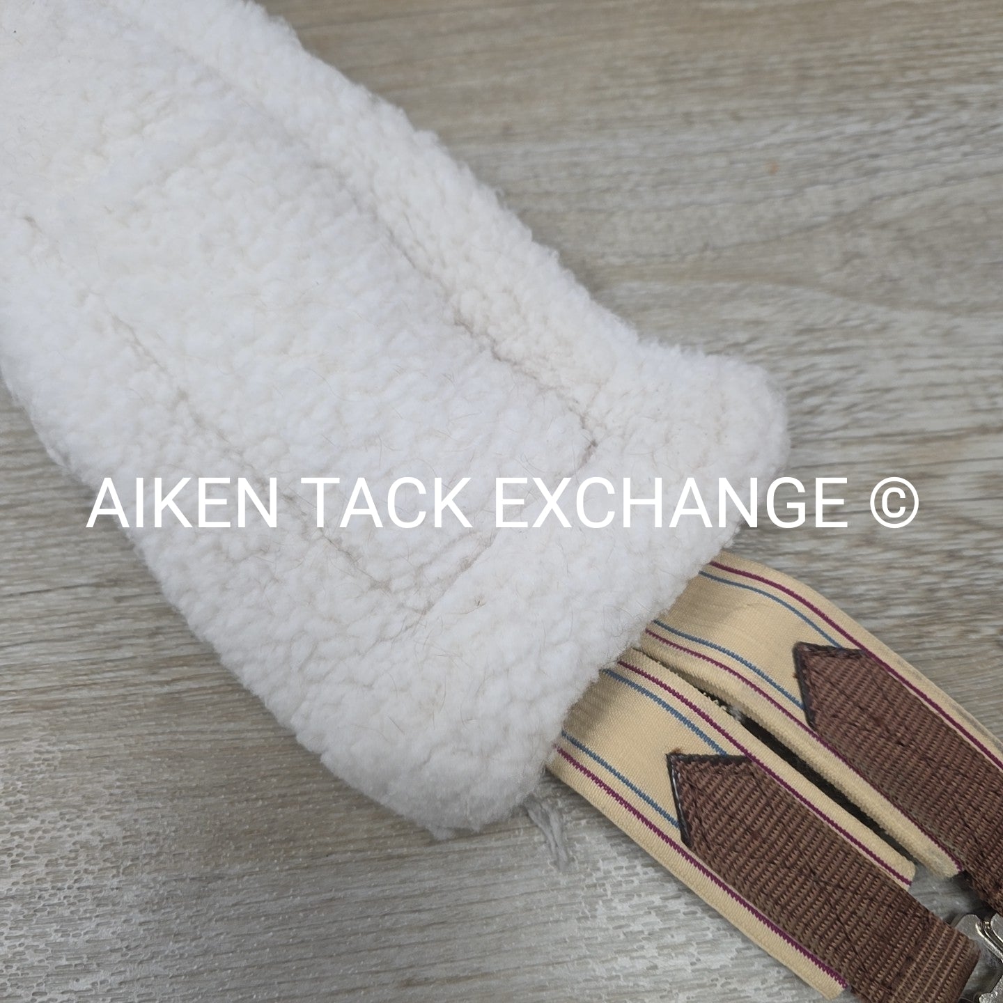 Toklat Fleece Girth with Double End Elastic, Brown, 52"