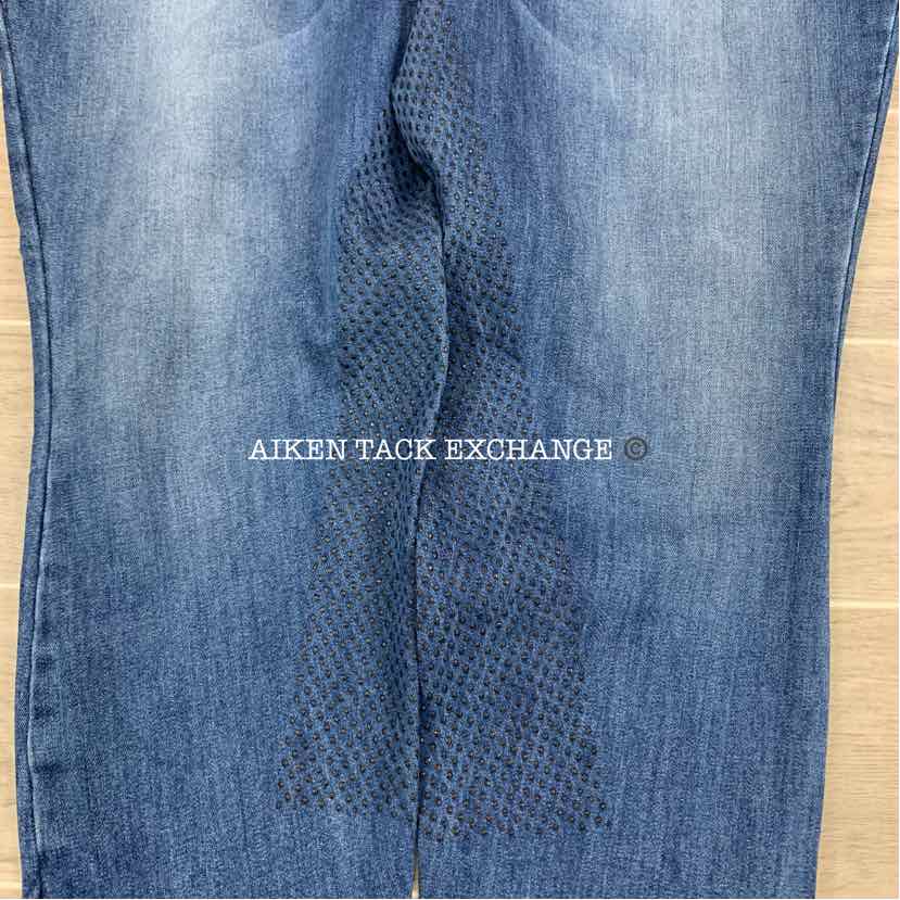 KL Select USG Marina Silicone Full Seat Breeches, Size 34