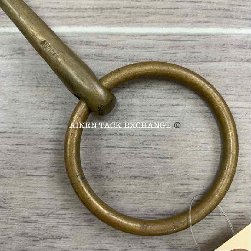 Herm Sprenger Aurigan Single Joint Loose Ring Bradoon Bit 5.25"
