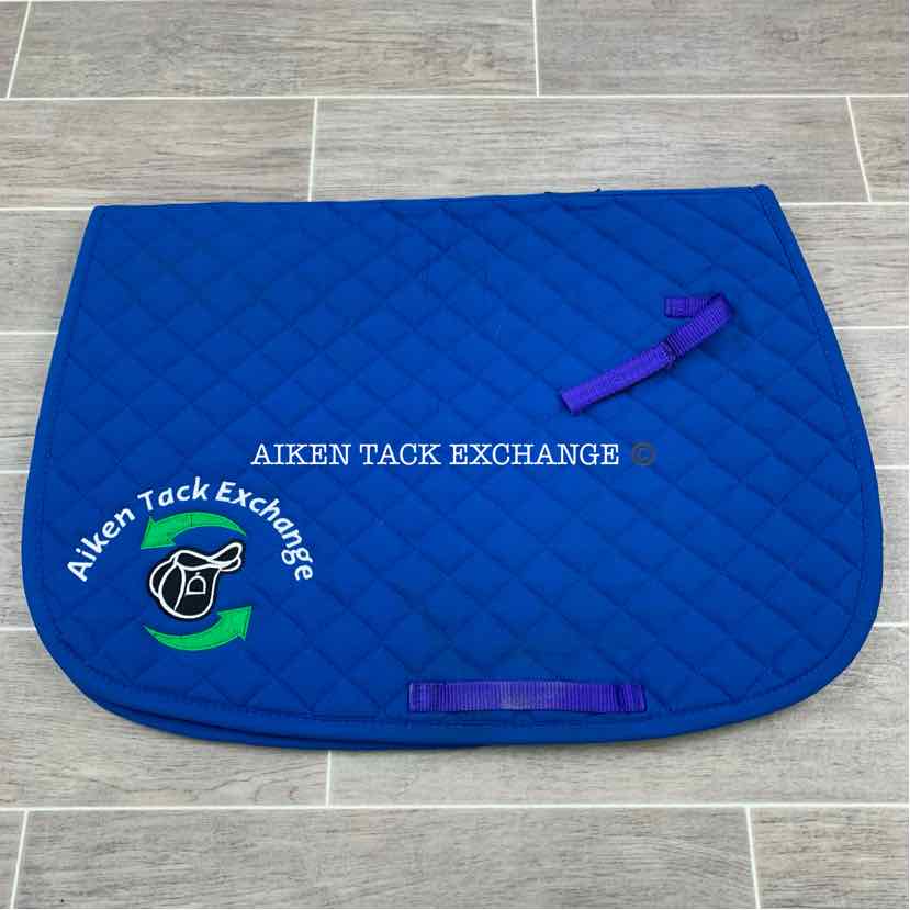Dover Saddlery All Purpose Saddle Pad with ATE Logo and Aiken County Pony Club