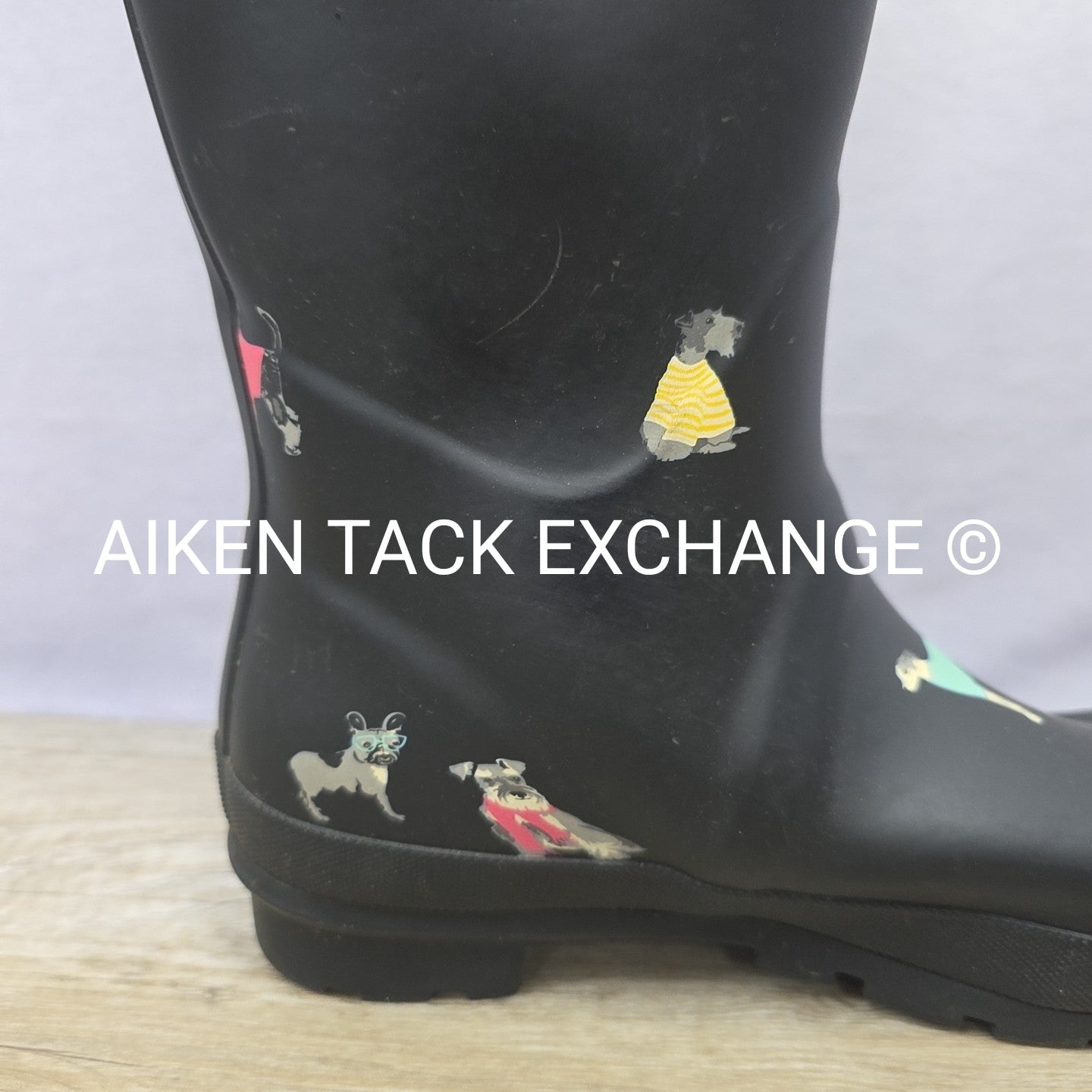 Joules Printed Tall Waterproof Wellies
