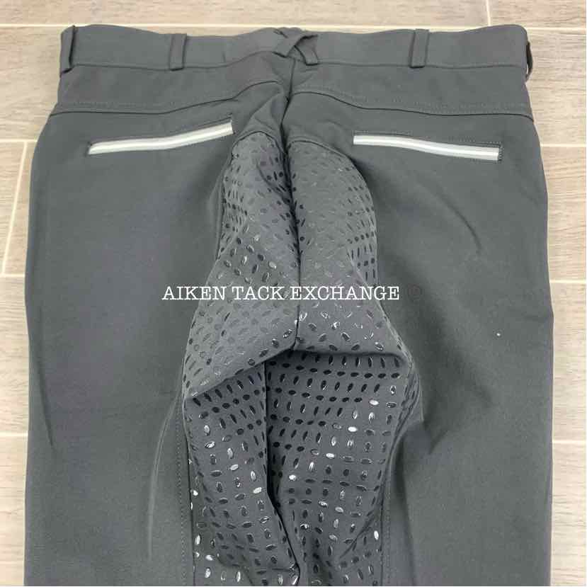 KL Select USG "Ava" Silicone Full Seat Breeches, Size 30