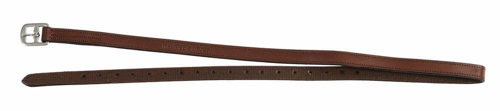 Henri de Rivel Children'S Nylon Lined Stirrup Leather: Australian Nut / 48