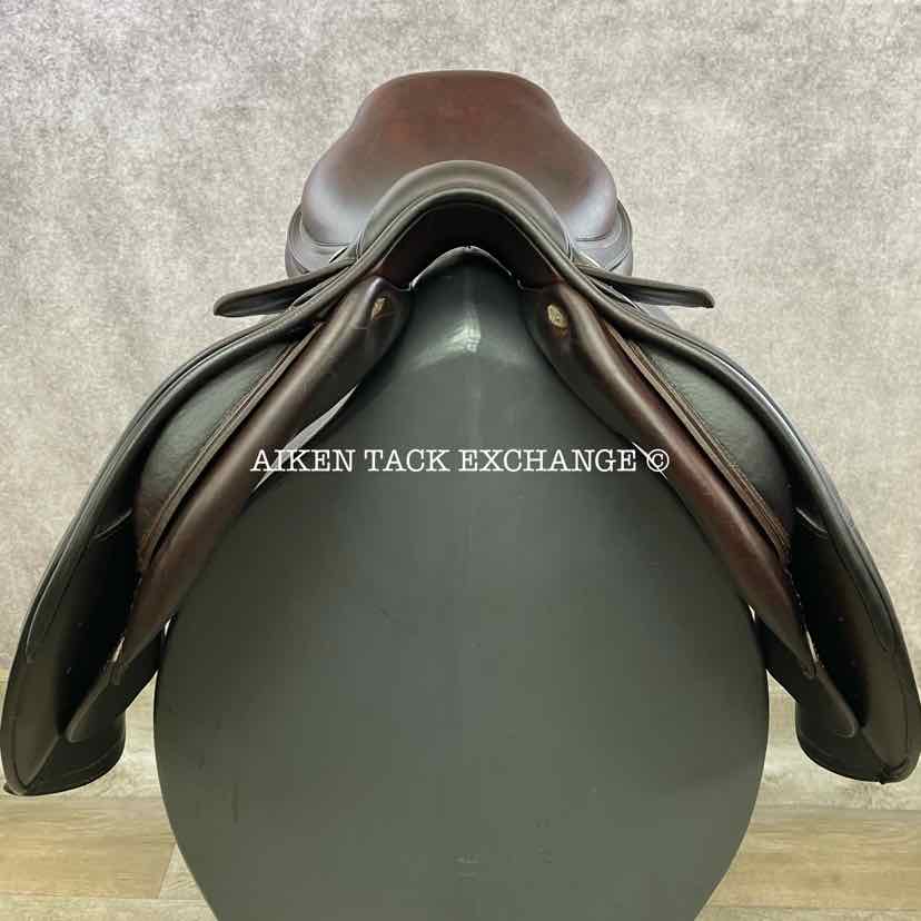 2015 CWD SE02 Close Contact Jump Saddle, 17" Seat, 3L Flap, Medium Tree, Foam Panels, Full Buffalo Leather
