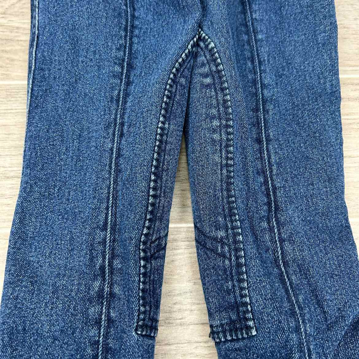 Jacson Wear Children's Denim Knee Patch Riding Jean Breeches, Size 8, Brand New