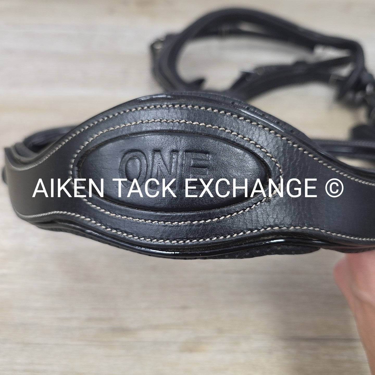 Jump'In One Manhattan Anatomic Bridle, No Reins, Black, Size Full