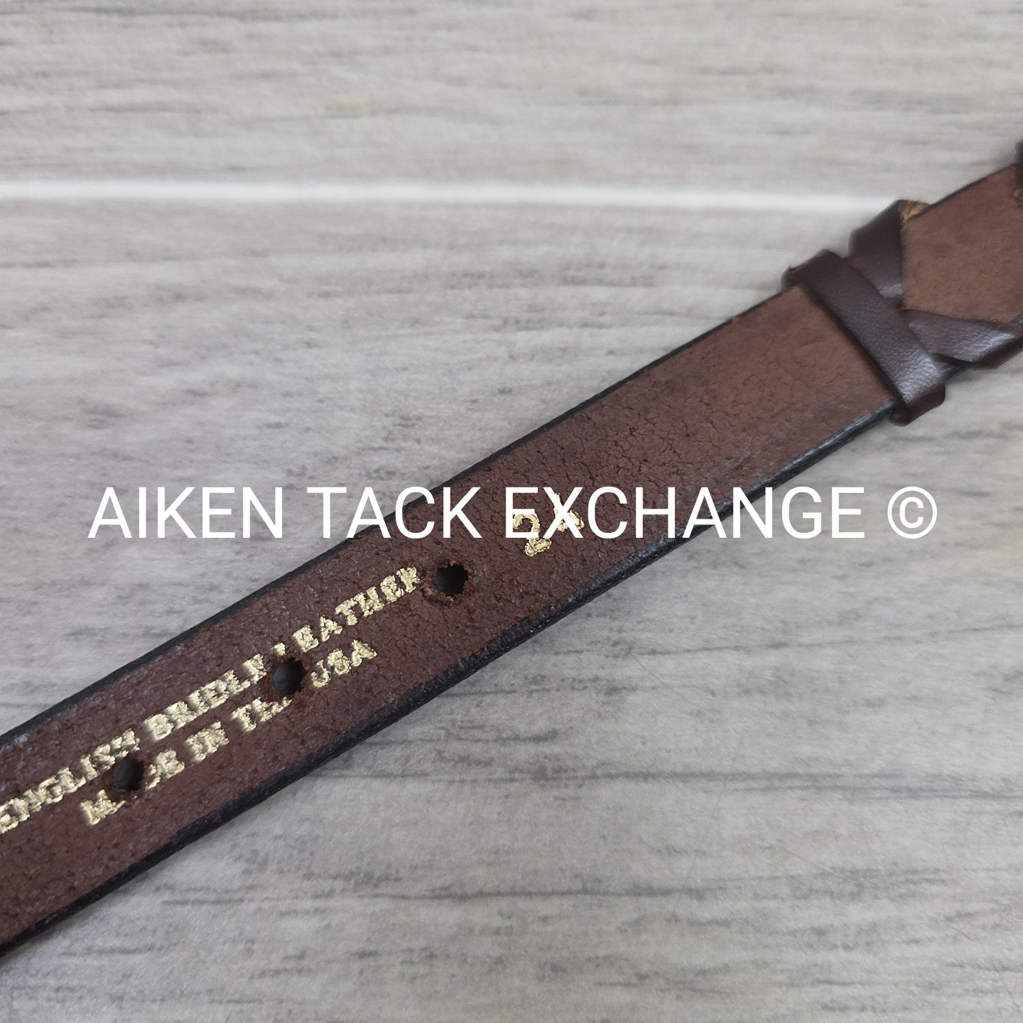 Tory Leather Laced Leather Belt, Brown, 24