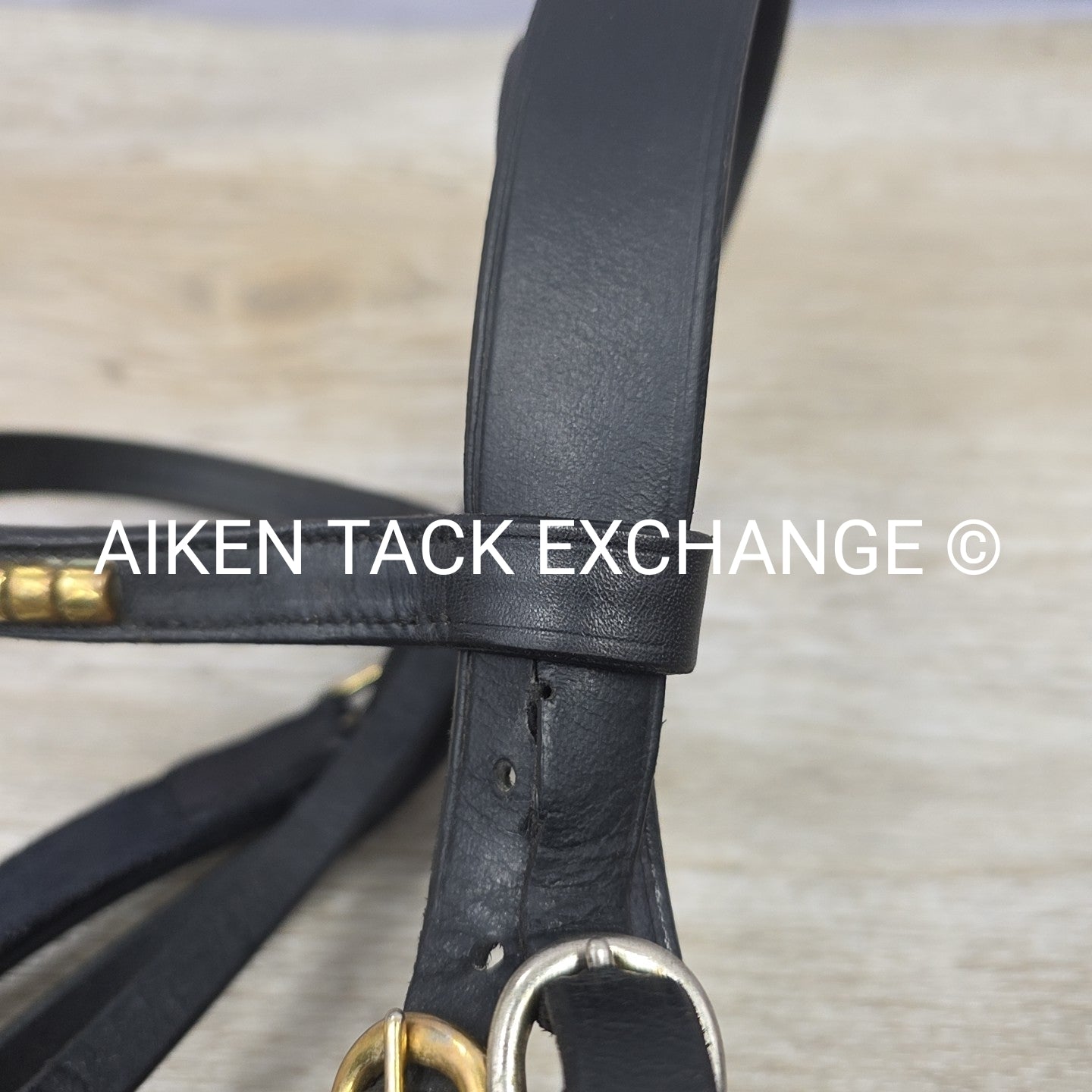 BARGAIN BUNDLE: Dressage Bridle with Extra Noseband, Black