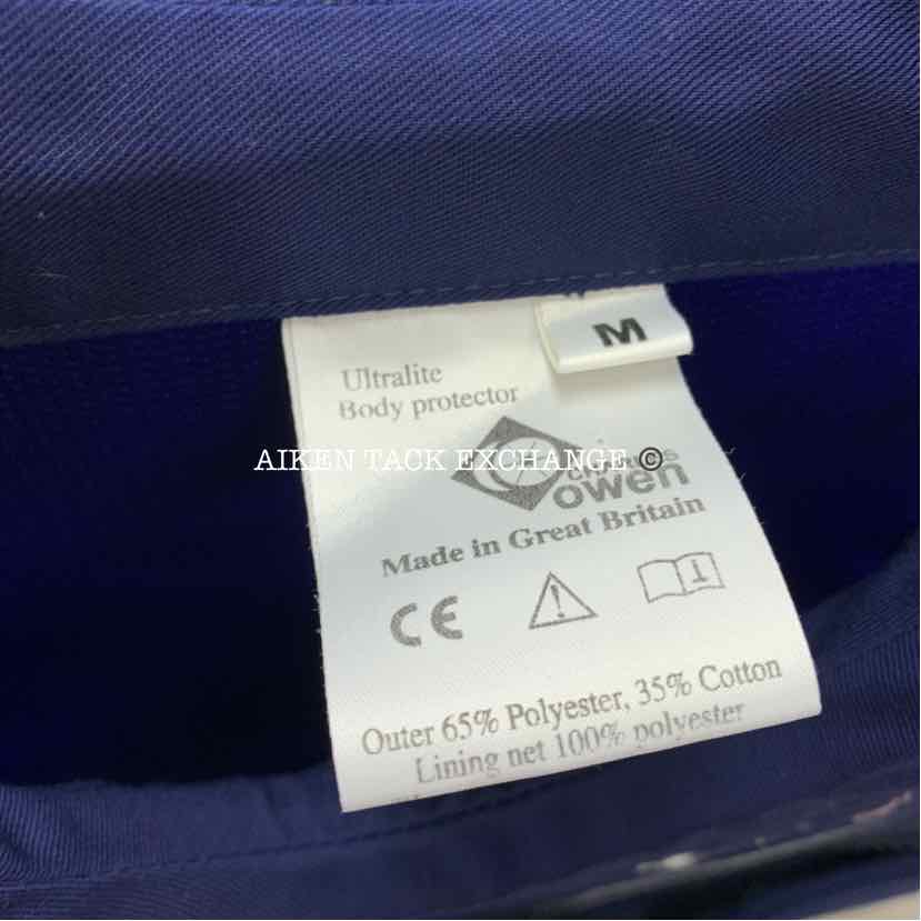 Charles Owen Ultralite Safety Vest, Size Small MFG Date 10/2008