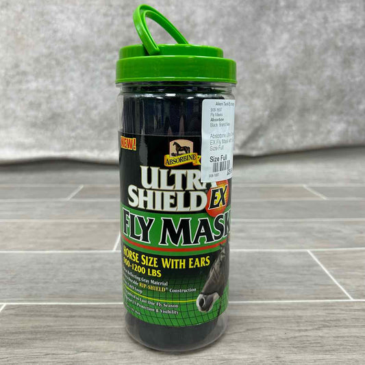 Absorbine Ultra Shield EX Fly Mask with Ears, Size Full