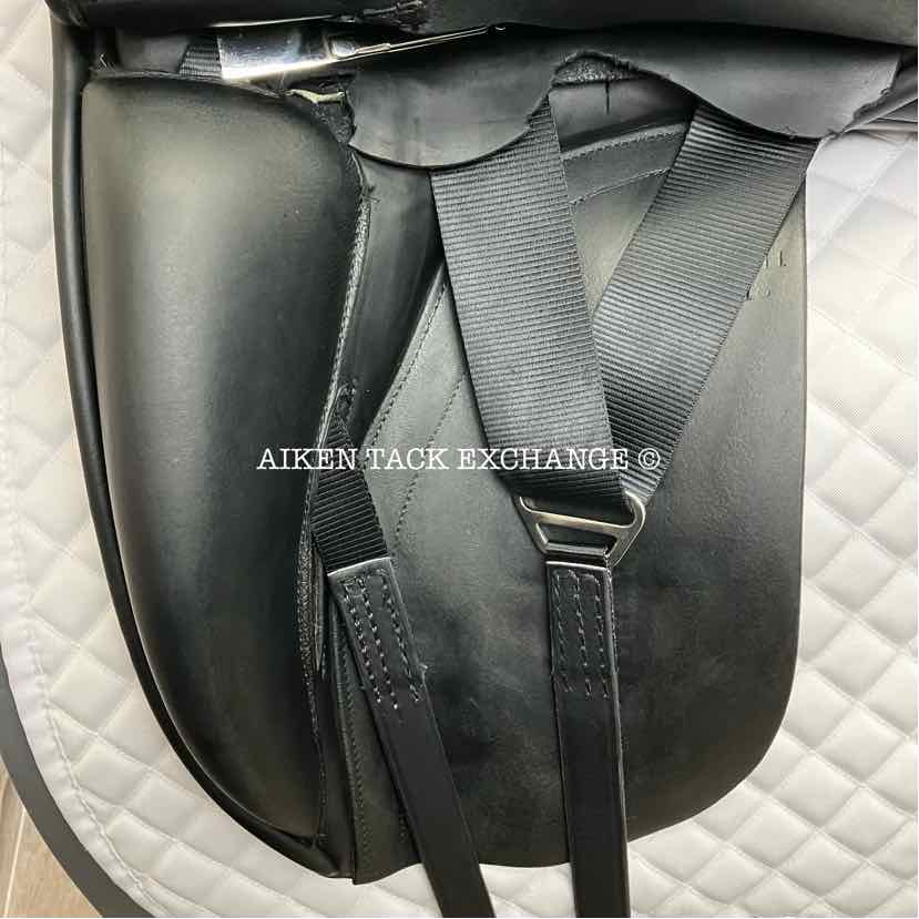 **SOLD** 2011 Hulsebos DR CC Dressage Saddle, 18" Seat, Medium Wide Tree, Wool Flocked Panels