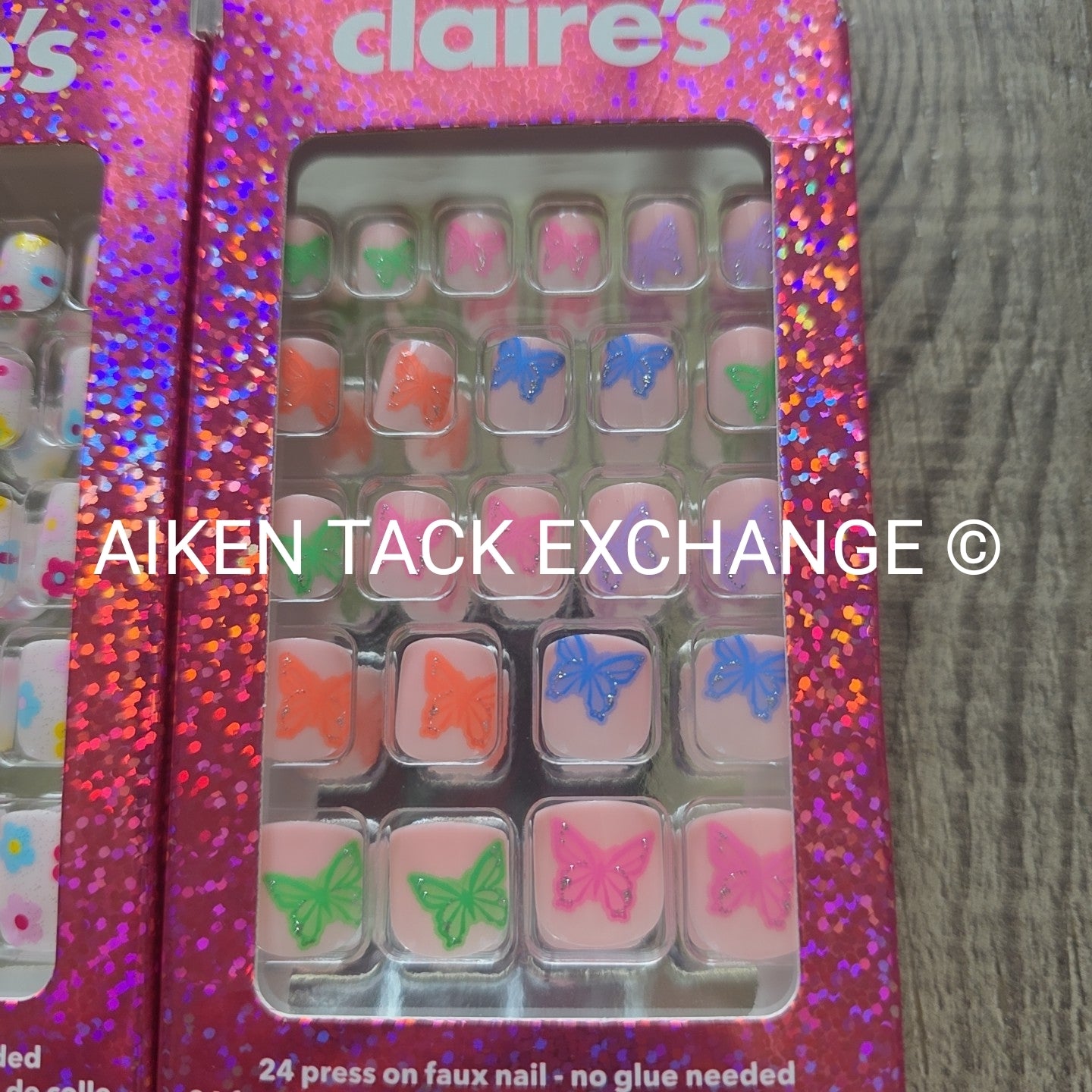Claire's Press-On Nails (2 Sets) - 24 Count Each (48 Total)
