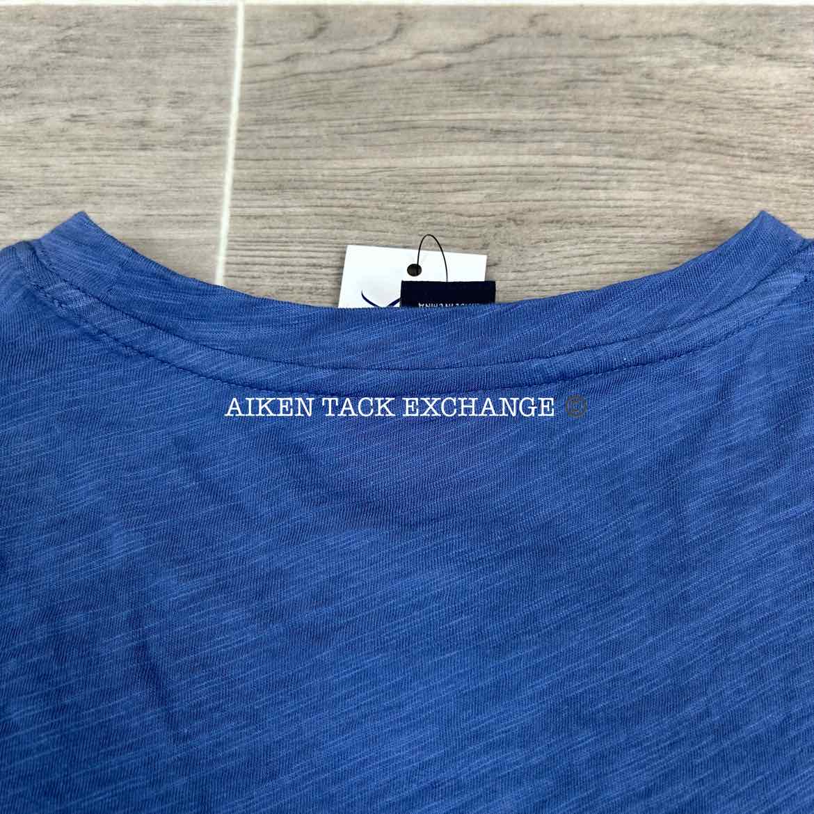 Ariat Short Sleeve Indigo Fade Logo T-Shirt, Size Large