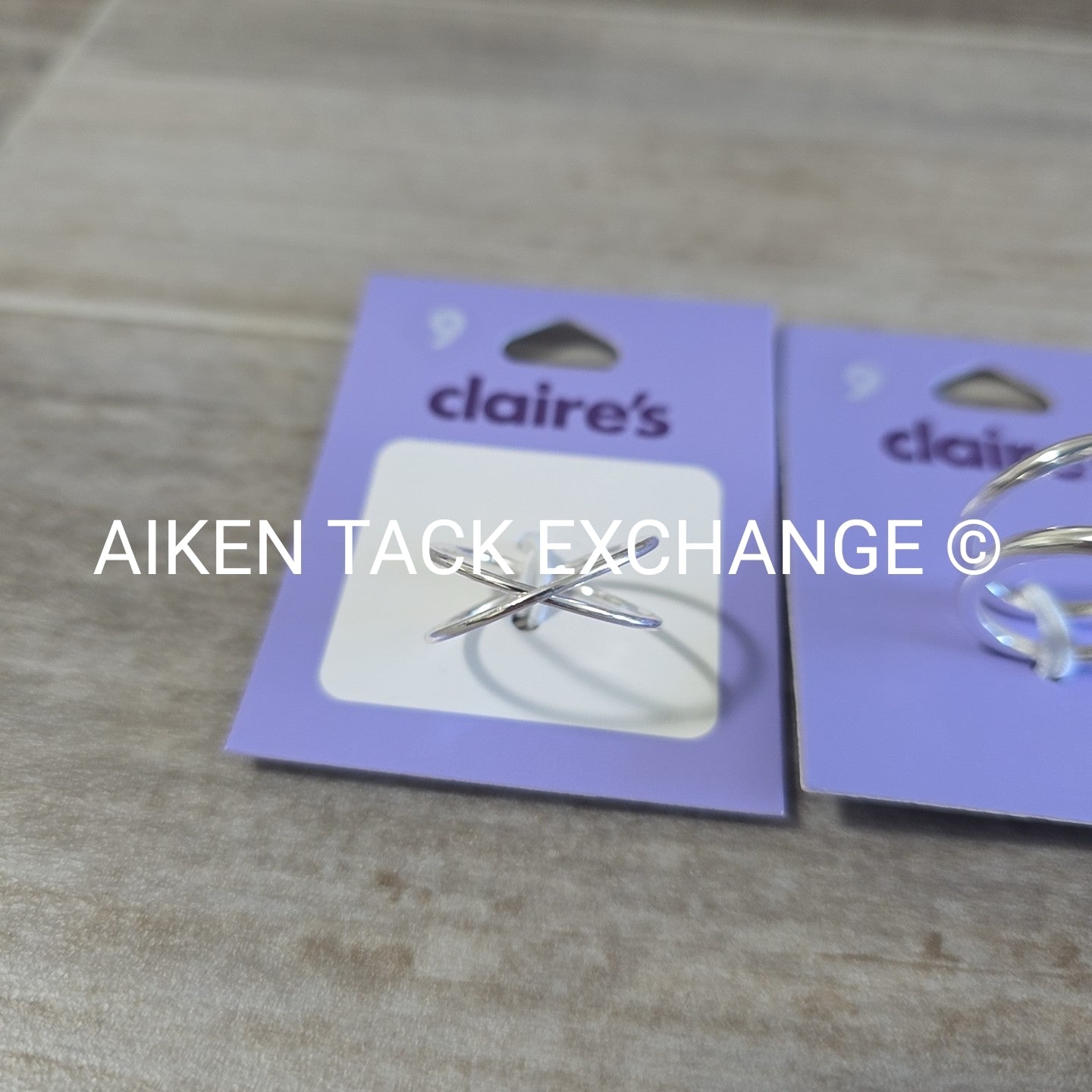 Claire's Rings (2) - Size 9