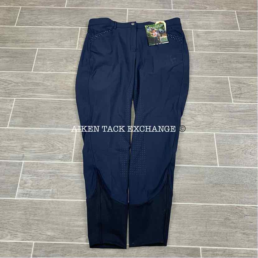 KL Select USG "Lizzy" Silicone Full Seat Breeches, Size 32
