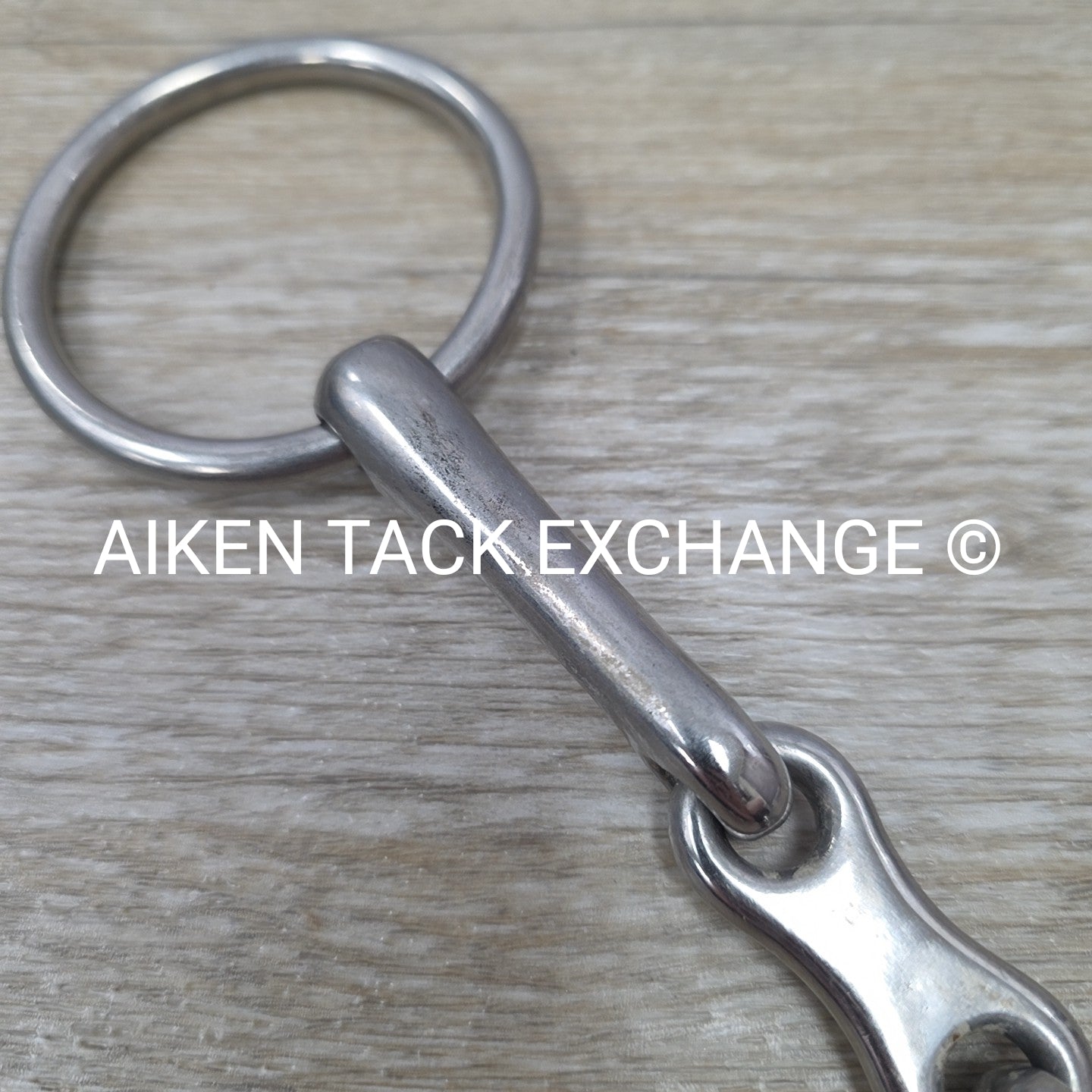French Link Loose Ring Bradoon Bit 5.5"