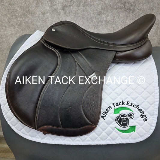 **SOLD** 2023 Bates All Purpose SC+ Saddle with HART, 17.5" Seat, Adjustable Tree - Changeable Gullet, CAIR Panels