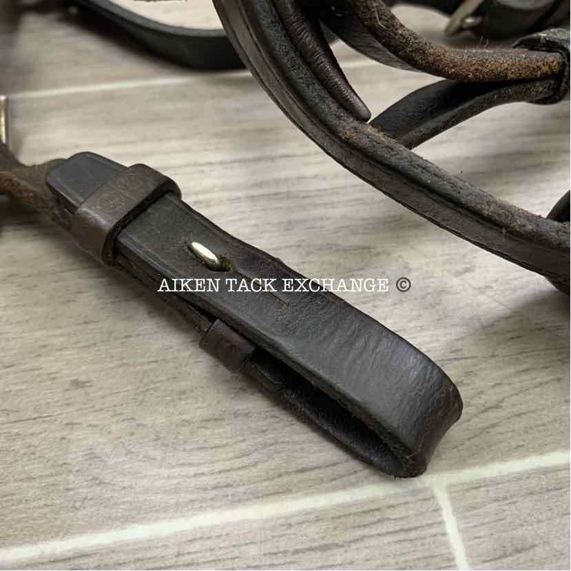 Stubben Freedom Bridle with Matching Rubber Reins, Size Cob