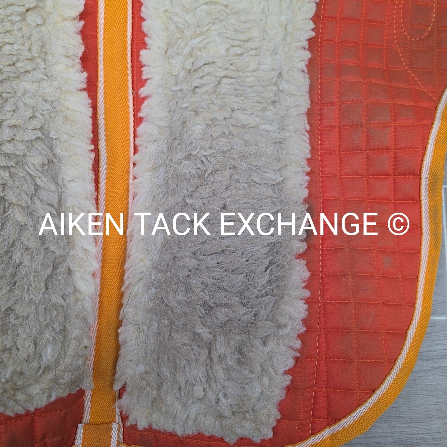 Challenger Horse Wear Fleece Lined Western Saddle Pad