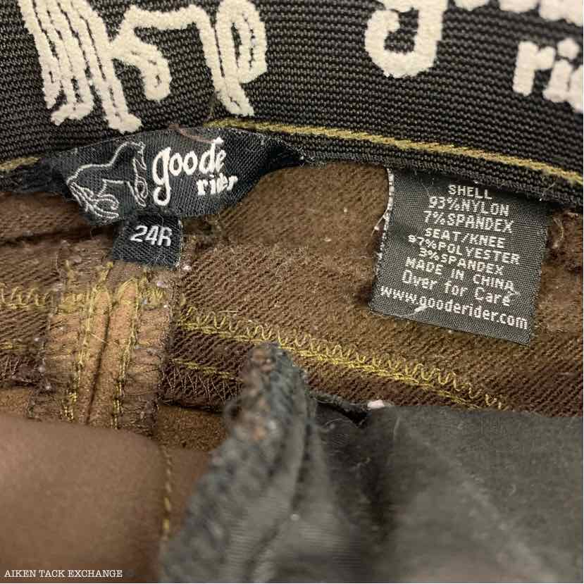 BARGAIN BUNDLE: Goode Rider Full Seat, Size 24 & Irideon Knee Patch, Size 26