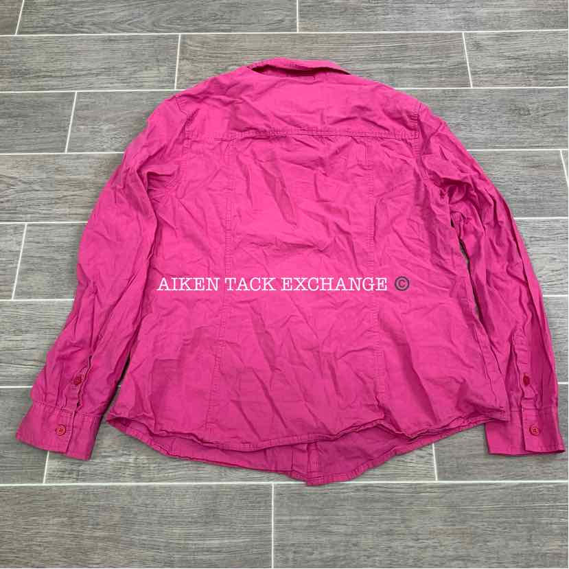 Long Sleeve Cotton Long Sleeve Top, Size Large
