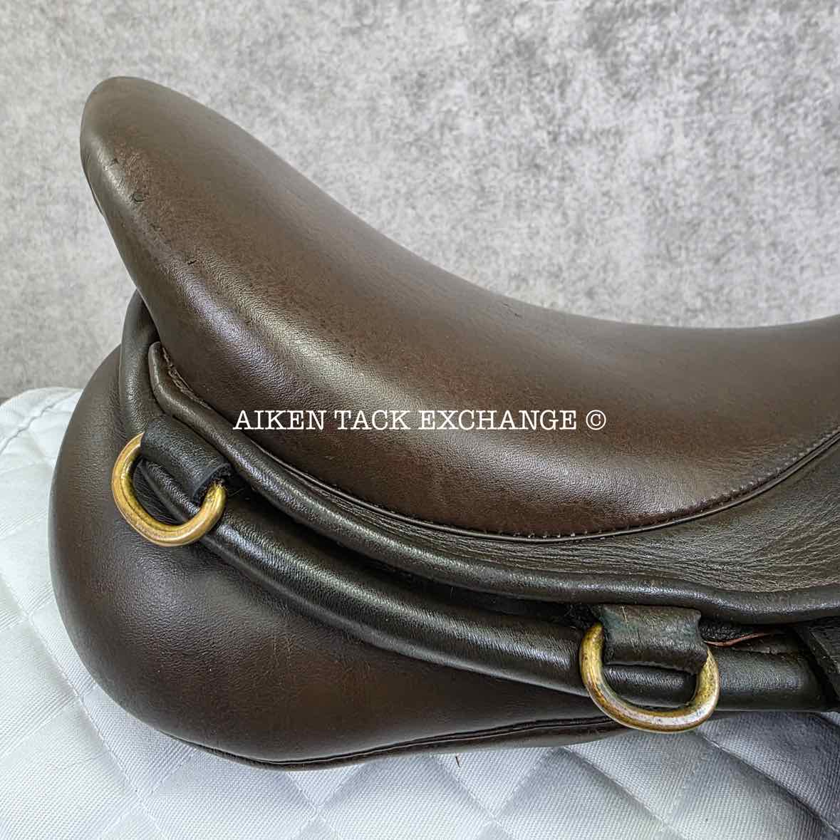 GFS Fieldhouse All Purpose Saddle, 17" Seat, Extra Wide Tree, Wool Flocked Panels