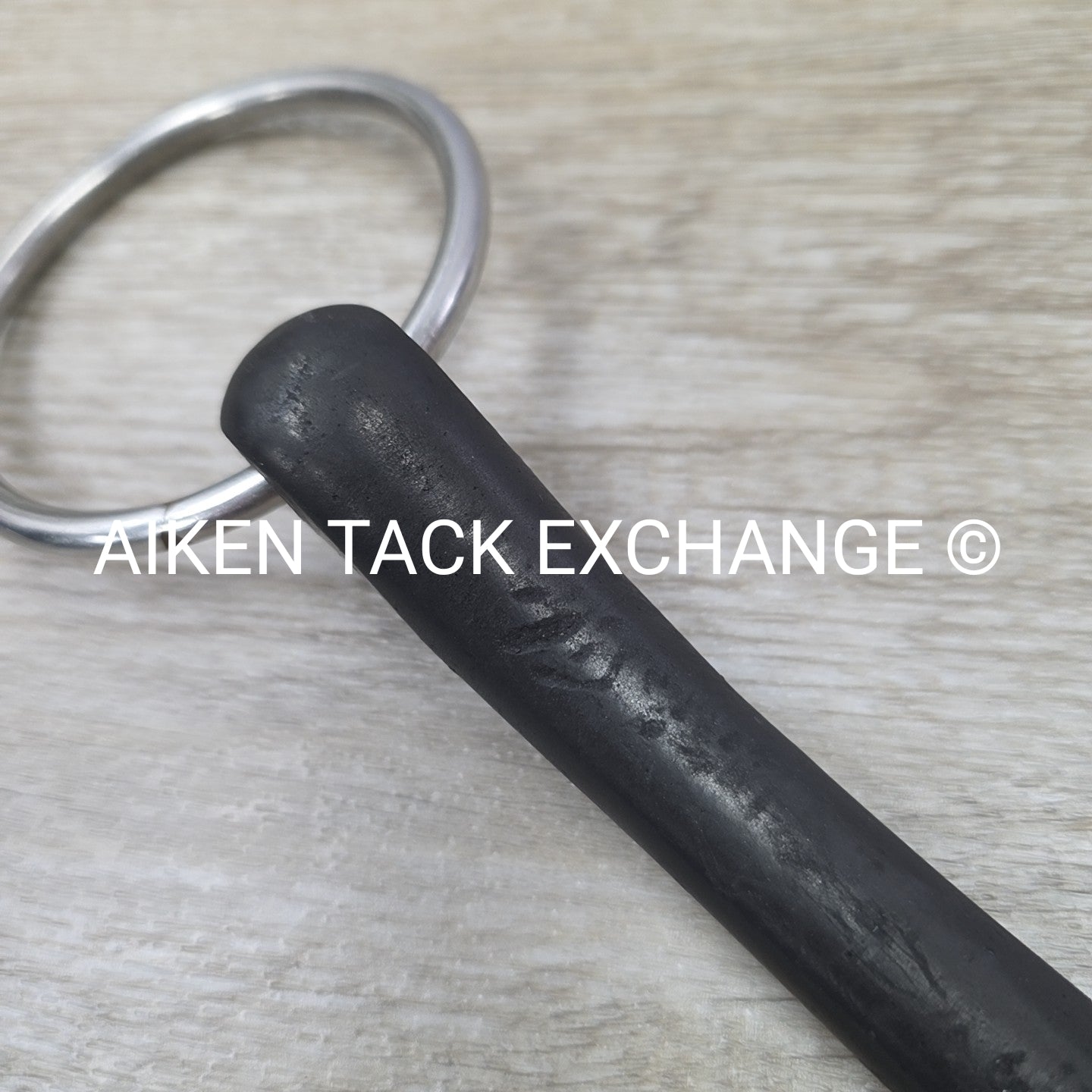 Hard Rubber Mullen Mouth Loose Ring Bit 5.25"