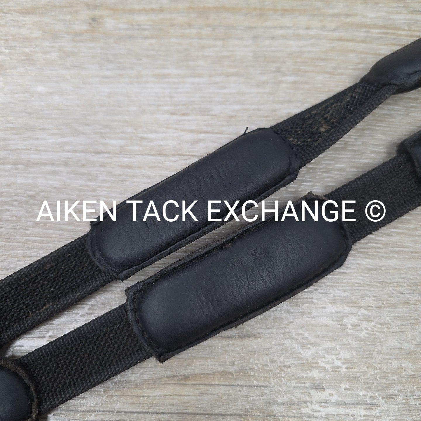 Correct Connect Intermittent Padded Reins, Black, 48"