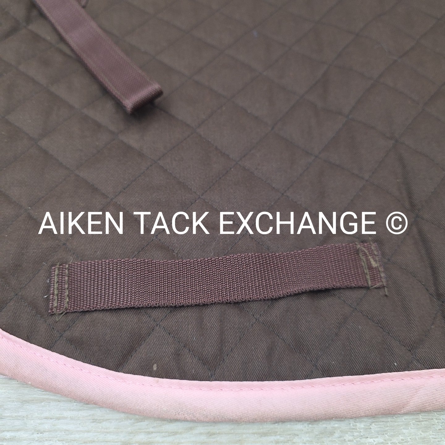Lettia All Purpose Saddle Pad with "Live Simply" Embroidery