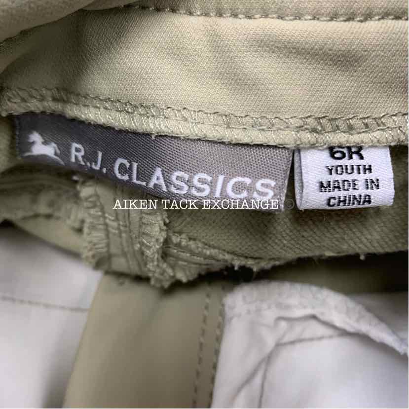 RJ Classics Collette Grey Label Jodhpur, Size 6 R