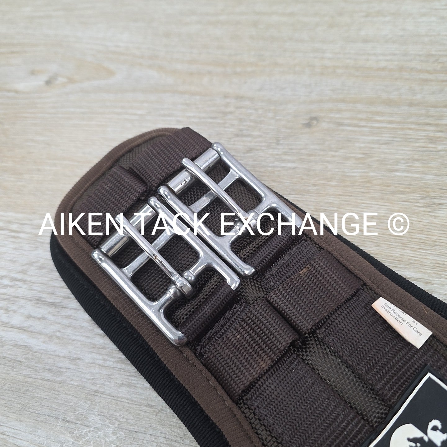 Majyk Equipe "Superhorse" Monoflap Stud Guard Belly Guard Girth, Brown, 24"