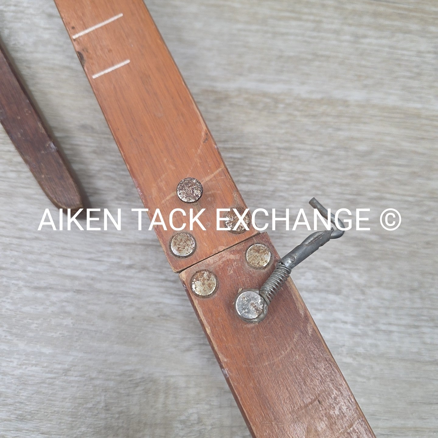 BARGAIN BUNDLE: 2 Horse Measuring Sticks, Wood & Metal