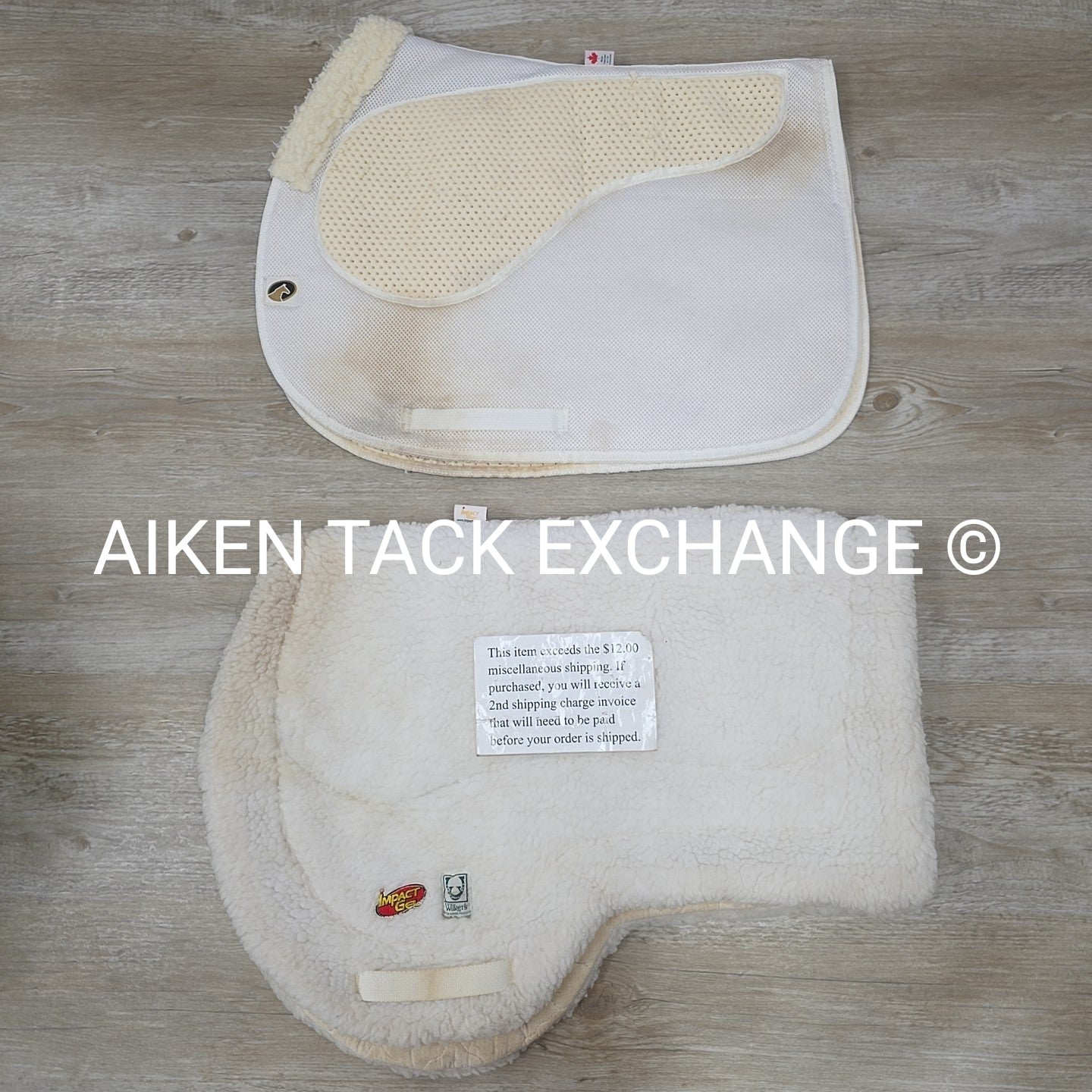 BARGAIN BUNDLE: Ecogold All Purpose Saddle Pad & Wilkers Impact Gel All Purpose