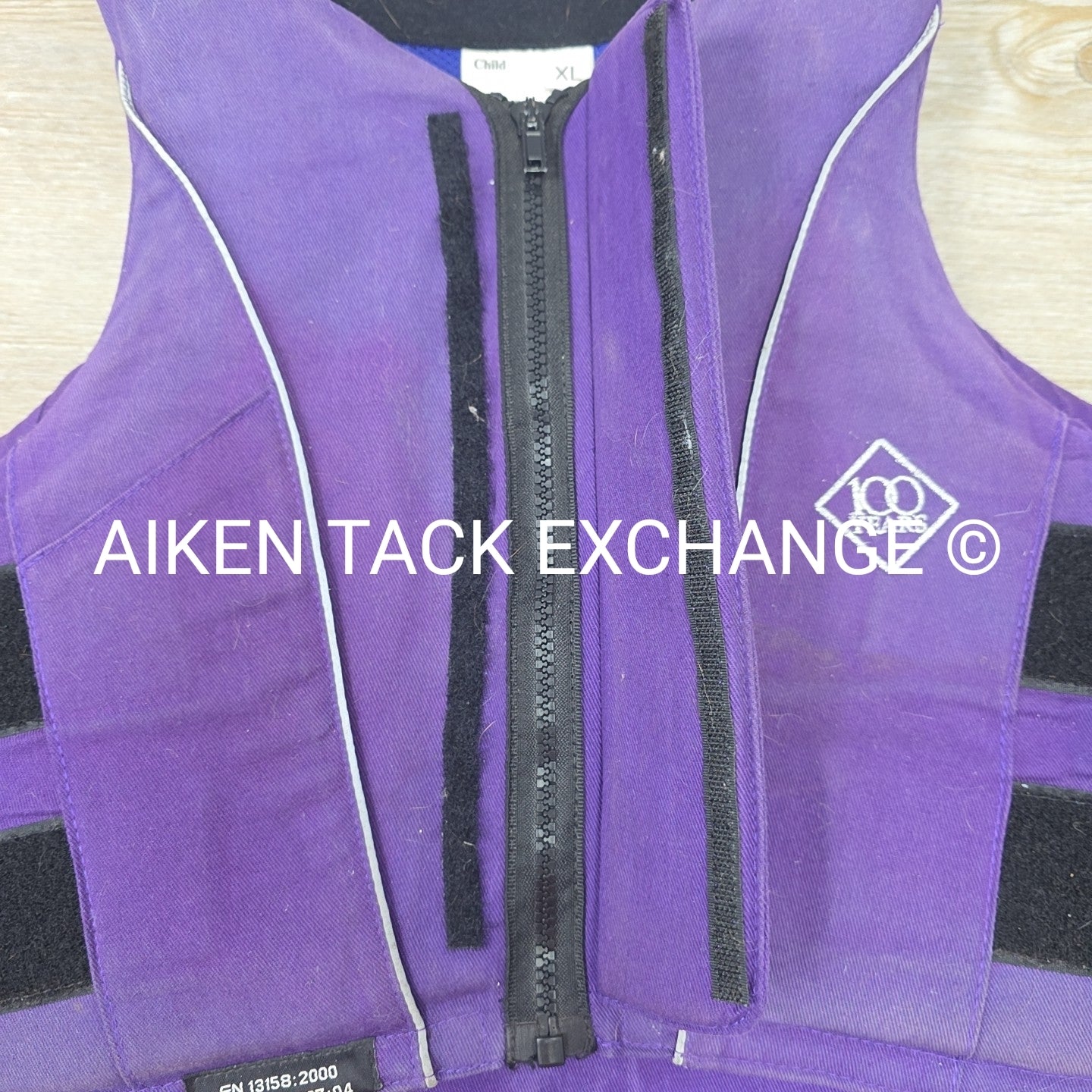 Charles Owen JL9 Cross Country Safety Vest, Size Youth X-Large