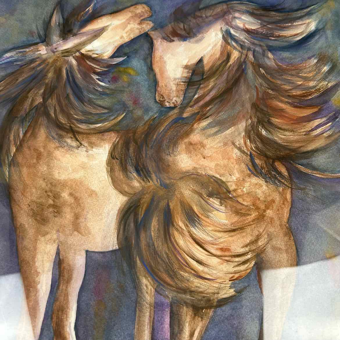 Forgiving and Forgetting by Sheila Johnson, 32.5" x 26.5"